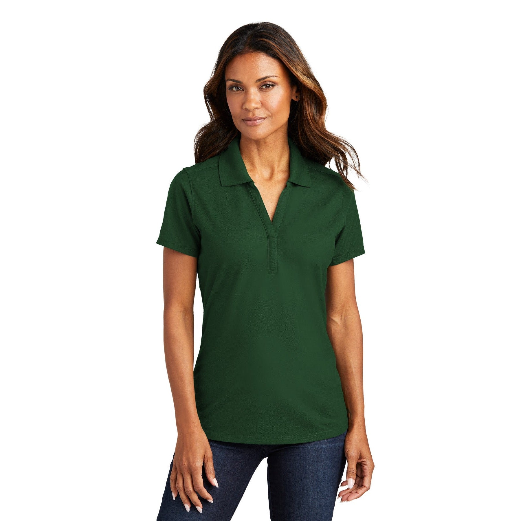 Port Authority-Port Authority ® Women's EZPerformance ™ Pique Polo. LK600-MedTech-4